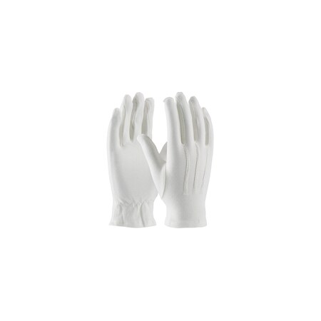 Pip 100% COTTON DRESS GLOVES, WHT., OPEN CUFF, PK 300 130-100WM/XL